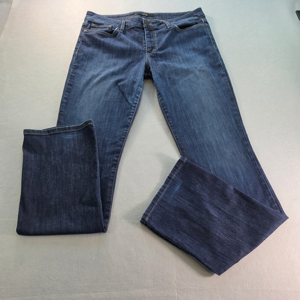 Joes Jeans Womens 32 Slim Fit Mini Boot Cut Dark Wash Stretch Denim Jeans